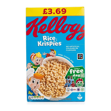 KELLOGGS RICE KRISPIES CEREAL 430G