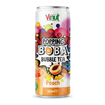 Vint Popping Boba Peach 320ml