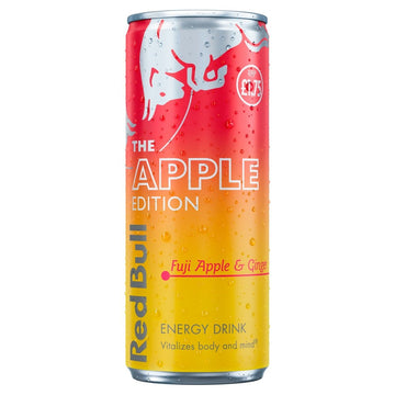 Red Bull Apple Edition Fuji Apple & Ginger Energy Drink 250ml