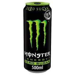 Monster Energy Drink Original Green (Zero Sugar) 500ml