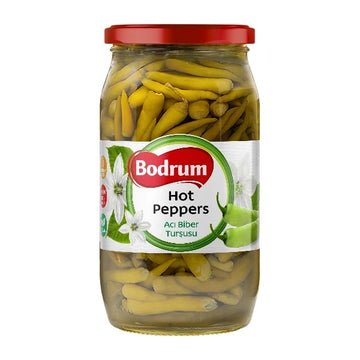 Bodrum Hot Peppers 630g
