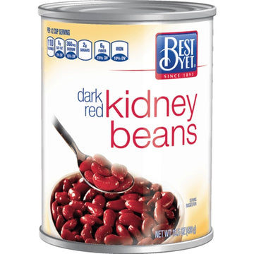 Best Yet Dark Red Kidney Beans 439g