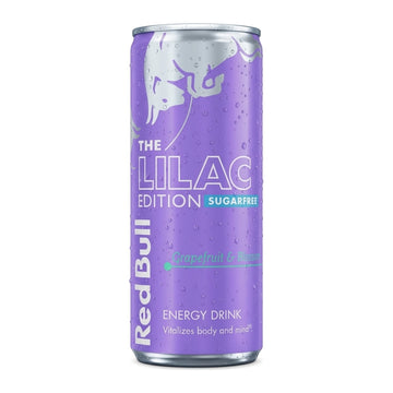 Red Bull Lilac Edition Sugarfree Grapefruit & Blossom Energy Drink 250ml