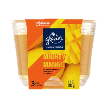 GLADE CANDLE MIGHTY MANGO 193G