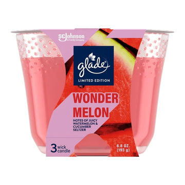 GLADE CANDLE WONDER MELON 193G