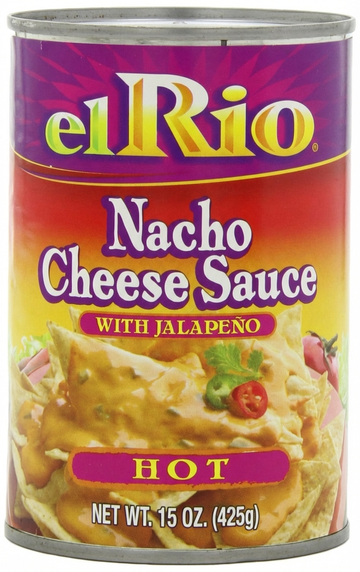 El Rio Hot Nacho Cheese Sauce With Jalapeno, 15 Oz (425 G) Can
