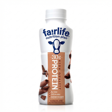 Fairlife Chocolate Nutrition Shake: 30g Protein, 150 Calories, Low Sugar, 340ml, with Vitamins & Minerals