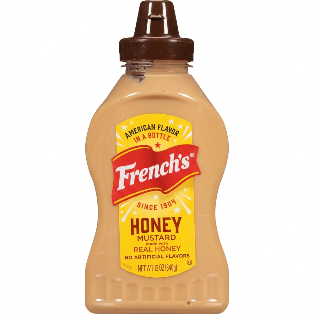 French's Honey Mustard: 340g Jar, Made With Real Honey, No Artificial Flavors