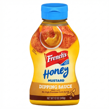 French's Honey Mustard Dipping Sauce, 340g - Sweet & Tangy, No High Fructose Corn Syrup