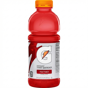 Gatorade Fruit Punch Thirst Quencher, 20 oz (591 ml)