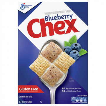 General Mills Blueberry Chex Gluten-Free Cereal, 340g