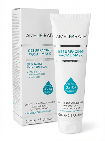 Ameliorate Resurfacing Facial Mask With LaH6 Hydration Complex, Dermatologist Approved, 75ml