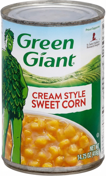 Green Giant Cream Style Sweet Corn, 418 g Can