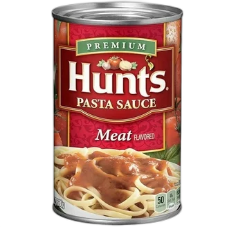 Hunts Premium Meat Flavored Pasta Sauce, 680g