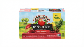 Apple & Eve 100% Juice Fruit Punch, No Sugar Added, 8 Pack, 1.6L