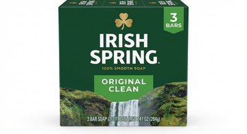 Irish Spring Original Clean Bar Soap, 3-Pack, 3.75 oz Each