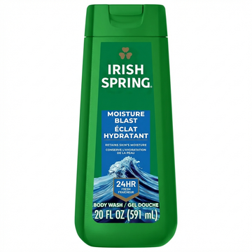 Irish Spring Moisture Blast Face & Body Wash, 591ml