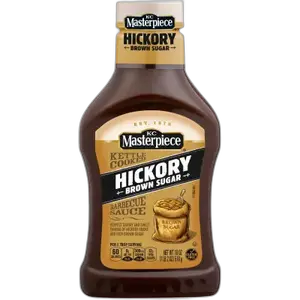KC Masterpiece Hickory Brown Sugar Barbecue Sauce, 510g