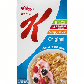Kellogg's Special K Simply Grains Original Toasted Rice Cereal, 340g