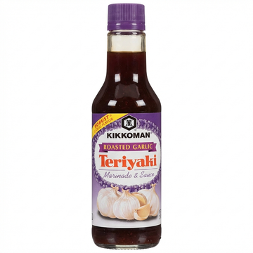 Kikkoman Robust Roasted Garlic Teriyaki Marinade & Sauce, 10 oz (296 ML)
