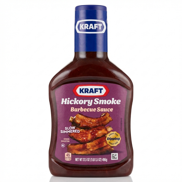 Kraft Hickory Smoke Barbecue Sauce 496G