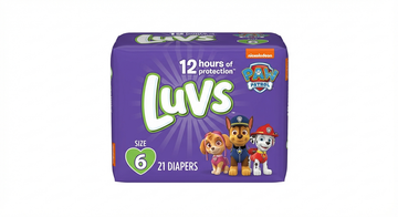 Luvs Size 6 Disposable Diapers, 21 Count Pack