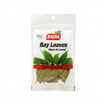 Badia Whole Bay Leaves, Gluten Free, 5.67 G (0.20 Oz)