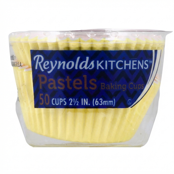 Reynolds KITCHENS Pastels Baking Cups, 50 Count, Non-Stick Cupcake And Muffin Liners