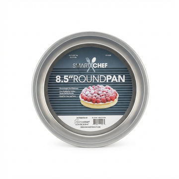 Smart Chef Aluminum Round Pan, 8.5 Inch