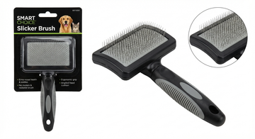 Smart Choice Slicker Brush For Pet Grooming, Removes Loose Hair And Tangles