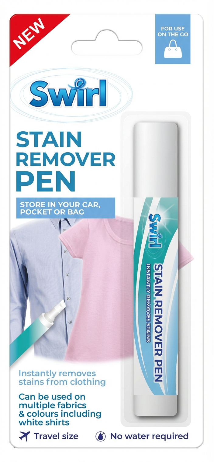 Swirl Stain Remover Pen, 10 Ml, Portable On-The-Go Spot Treatment