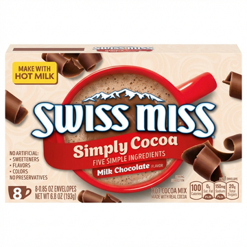 Swiss Miss Milk Chocolate Hot Cocoa Mix, 193g