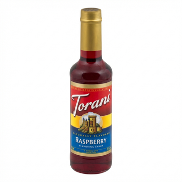 Torani Naturally Flavored Raspberry Syrup, 375 mL