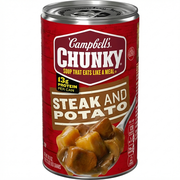 Campbell's Chunky Steak And Potato Soup, 533 g Can