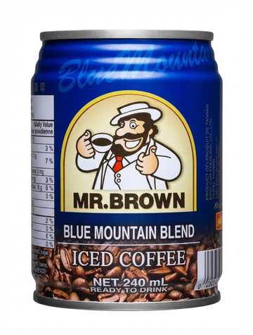 Mr. Brown Blue Mountain Blend Iced Coffee, 240ml