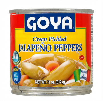 Goya Whole Pickled Jalapeno Peppers, 312 g Jar