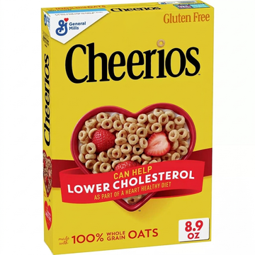 General Mills Cheerios Gluten Free Whole Grain Oat Cereal, 8.9 oz