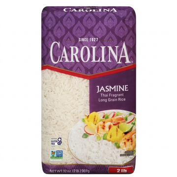 Carolina Thai Fragrant Long Grain Jasmine Rice, 907g