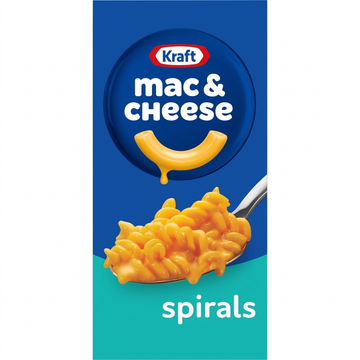 Kraft Spirals Original Macaroni & Cheese Dinner, 5.5 Oz