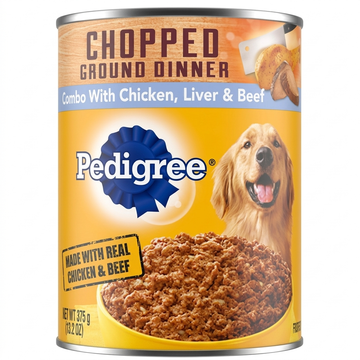 Pedigree - Chopped Ground Dinner Combo With Chicken, Beef & Liver 13.20 oz