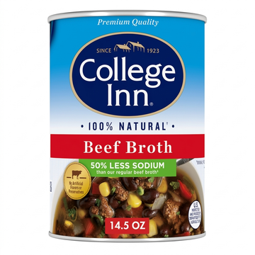 College Inn Low Sodium Beef Broth, 411g
