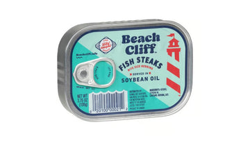 Beach Cliff Bite Size Herring In Soybean Oil, 106 G