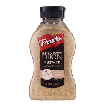French's Stone Ground Dijon Mustard, 340g