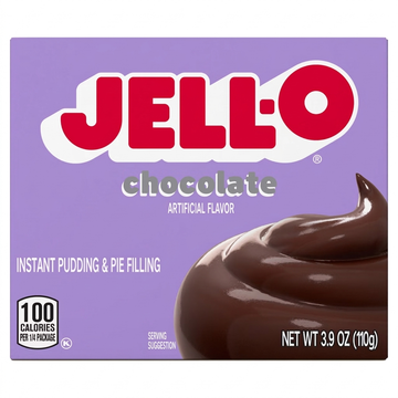 Jell-O Instant Chocolate Pudding and Pie Filling, Artificial Flavor, 110g