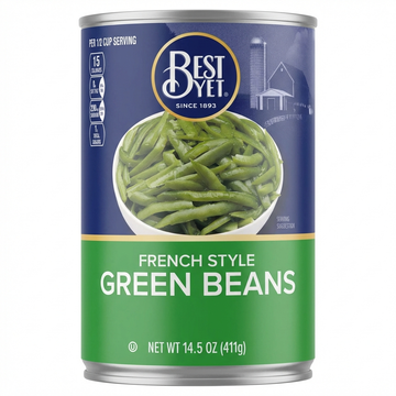 Best Yet French Style Green Beans, 411g