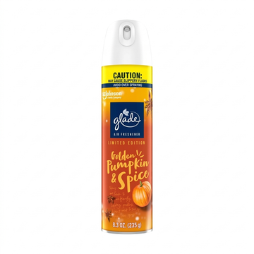 Glade Limited Edition Golden Pumpkin & Spice Air Freshener, 8.3 Oz