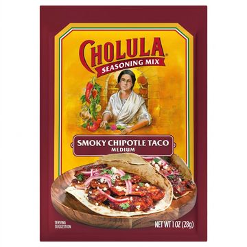 Cholula Smoky Chipotle Medium Taco Seasoning Mix 1 Oz