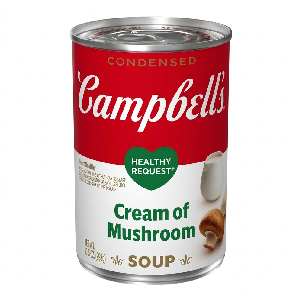 Campbell's Healthy Request Condensed Cream of Mushroom Soup, 298g