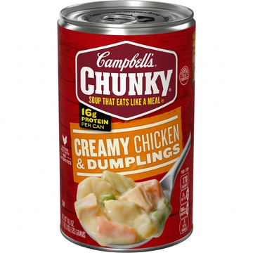 Campbell's Chunky Creamy Chicken & Dumplings Soup, 533g