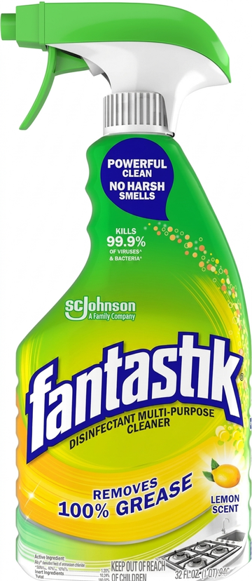 Fantastik All-Purpose Cleaner Lemon Power Disinfectant, 946ml